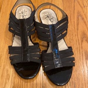 Lifestride Soft Systems Black Dress Shoes